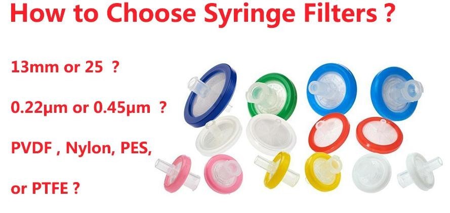 how to choose syringe filter