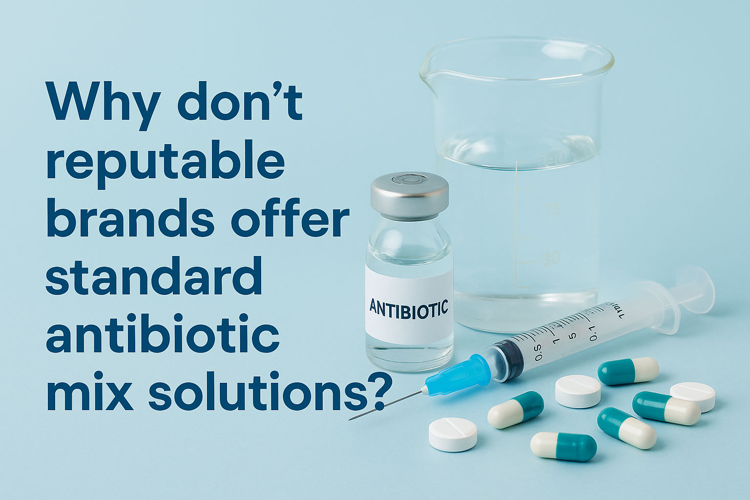 میکس استاندارد آنتیبیوتیک در آزمایشگاهها